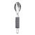 Turbestikk Primus Leisure Cutlery Kit Concrete Grey 