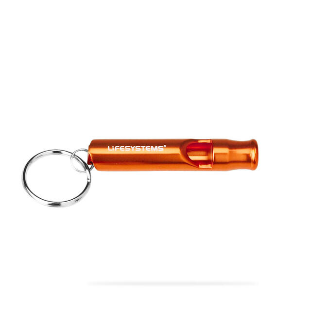 Fløyte Lifesystems Mountain Whistle Oransje