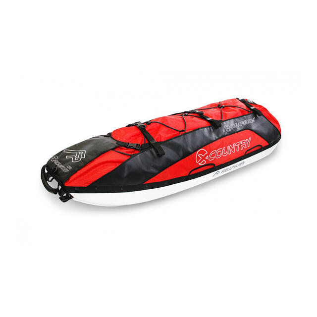 Pulk 130 cm Fjellpulken Xcountry 130 cm Red 