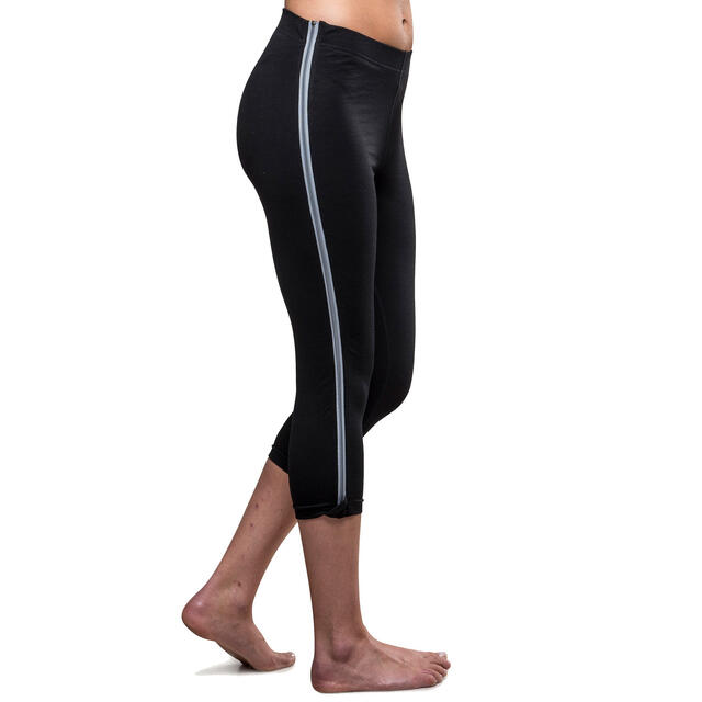 Kort longs til dame Northern Playground Ziplongs 3/4 W Black DNTbutikken