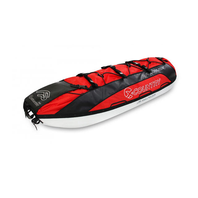 Komplett pulk 144 cm Fjellpulken Xcountry 144 cm Red 