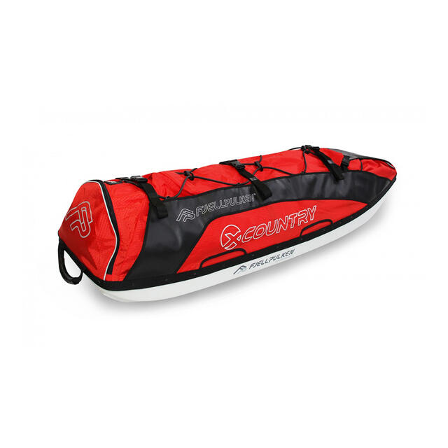 Komplett pulk 130 cm Fjellpulken Xcountry 130 cm Red 