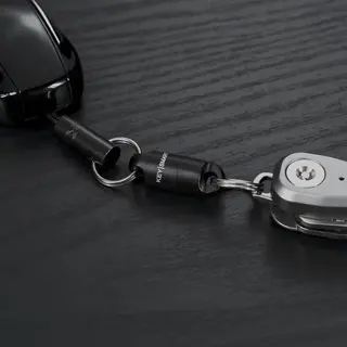 Bilnøkkelfeste KeySmart MagConnect Black