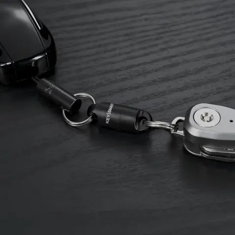Bilnøkkelfeste KeySmart MagConnect Black