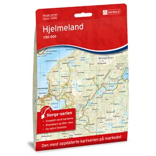 Hjelmeland Nordeca Norge 1:50 000 10016
