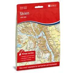 Skien Nordeca Norge 1:50 000 10019
