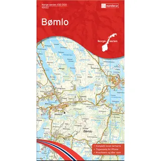 B&#248;mlo Nordeca Norge 1:50 000 10022