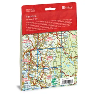 R&#248;mskog Nordeca Norge 1:50 000 10028