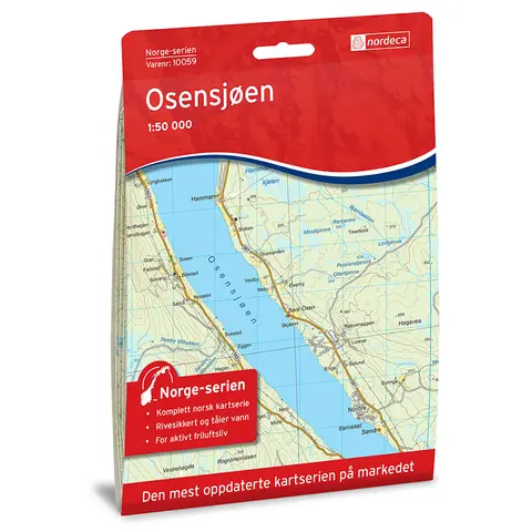 Osensj&#248;en Nordeca Norge 1:50 000 10059