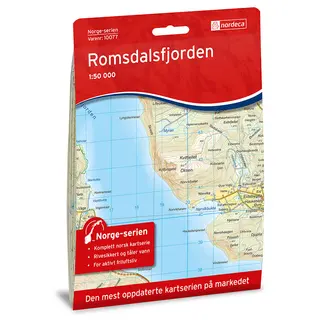 Romsdalsfjorden Nordeca Norge 1:50 000 10077