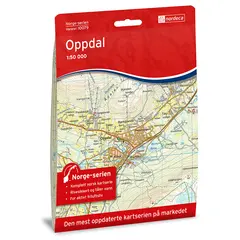 Oppdal Nordeca Norge 1:50 000 10079