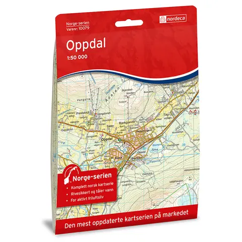 Oppdal Nordeca Norge 1:50 000 10079
