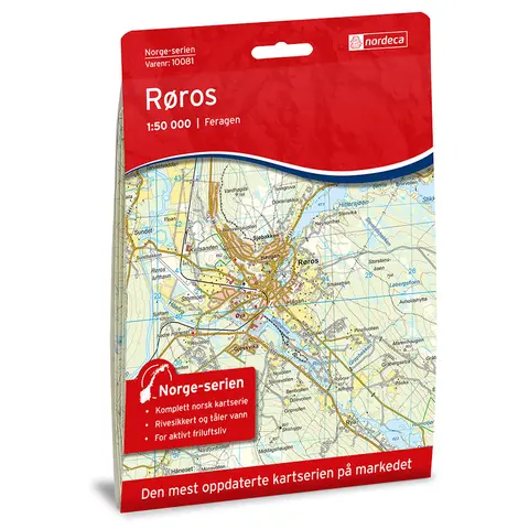 R&#248;ros Nordeca Norge 1:50 000 10081