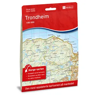Trondheim Nordeca Norge 1:50 000 10090