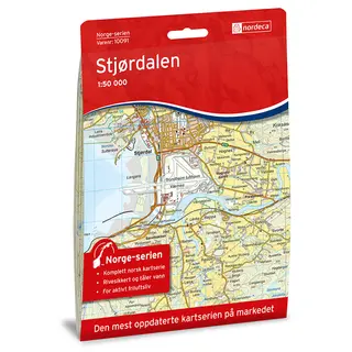 Stj&#248;rdalen Nordeca Norge 1:50 000 10091