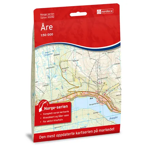 &#197;re Nordeca Norge 1:50 000 10092