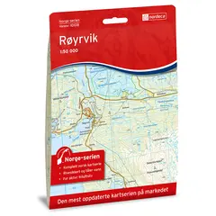 R&#248;yrvik Nordeca Norge 1:50 000 10108