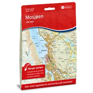 Mosjøen Nordeca Norge 1:50 000 10117