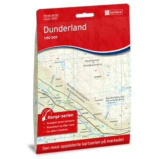 Dunderland Nordeca Norge 1:50 000 10121