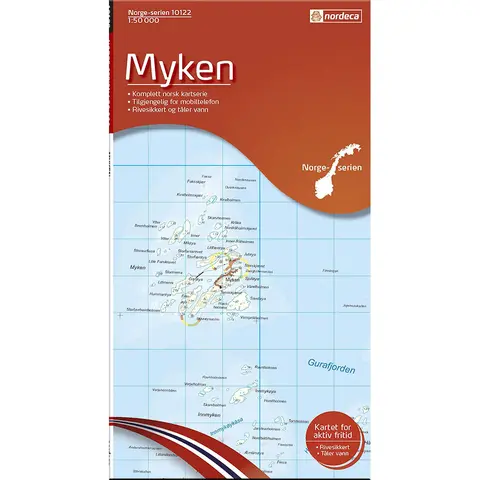 Myken Nordeca Norge 1:50 000 10122