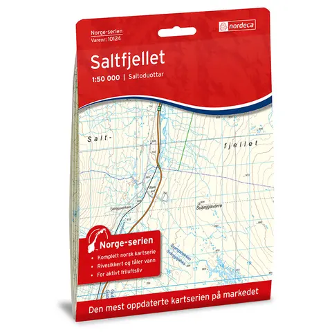 Saltfjellet Nordeca Norge 1:50 000 10124