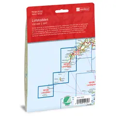 Lofotodden Nordeca Norge 1:50 000 10132