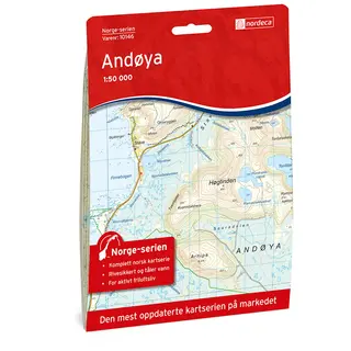 And&#248;ya Nordeca Norge 1:50 000 10146