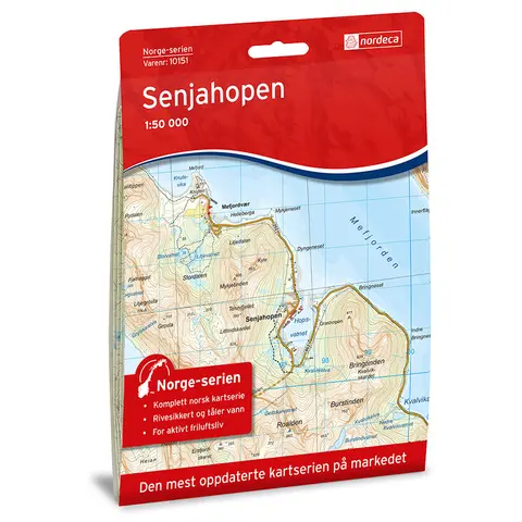 Senjahopen Nordeca Norge 1:50 000 10151