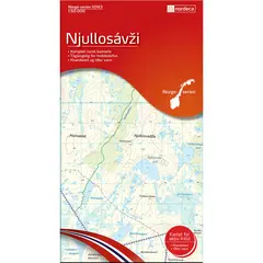 Njullosavzi Nordeca Norge 1:50 000 10163