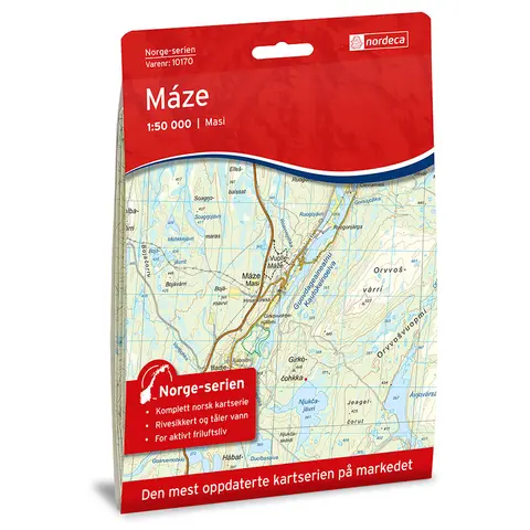 Maze Nordeca Norge 1:50 000 10170