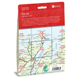 Repvåg Nordeca Norge 1:50 000 10188