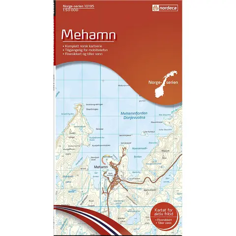 Mehamn Nordeca Norge 1:50 000 10195