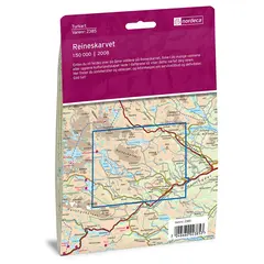 Reineskarvet Nordeca Turkart 1:50 000 2385