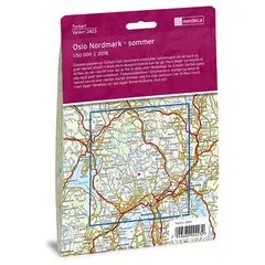 Oslo Nordmark sommer Nordeca Turkart 1:50 000 2423