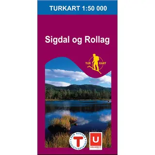 Sigdal-Rollag Nordeca Turkart 1:50 000 2571