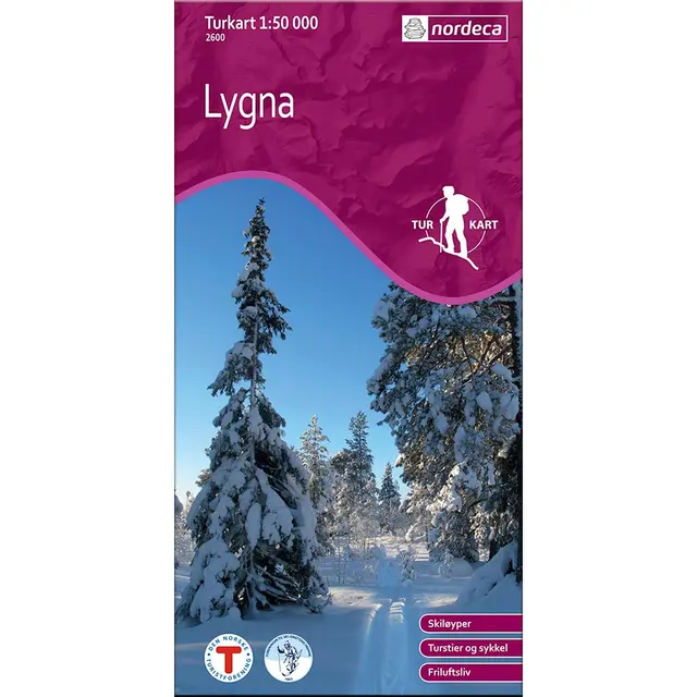 Lygna Nordeca Turkart 1:50 000 2600 