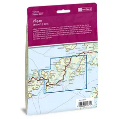 V&#229;gan Nordeca Turkart 1:50 000 2671