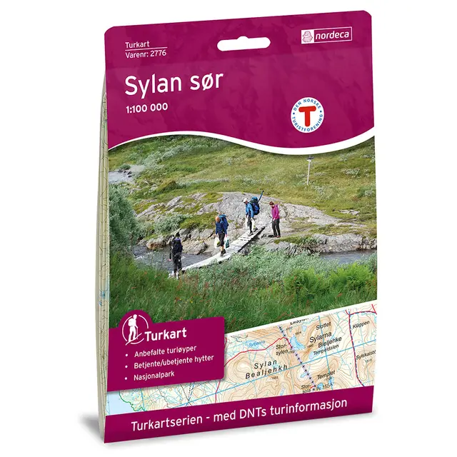 Sylan Sør Nordeca Turkart 1:100 000 2776 