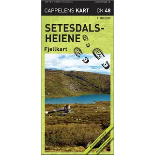 Setesdalsheiene Cappelen Damm CK48 Setesdalsheiene