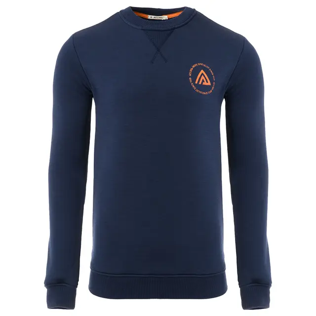 Genser til herre L Aclima Fleecewool Crew M L 232 