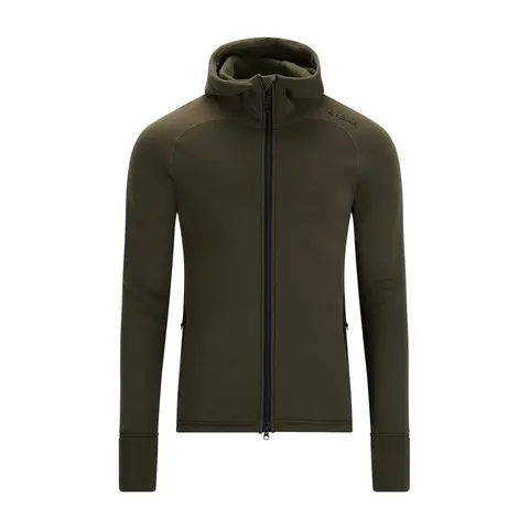 Hettejakke til herre Aclima Fleecewool Hooded Jacket M 356
