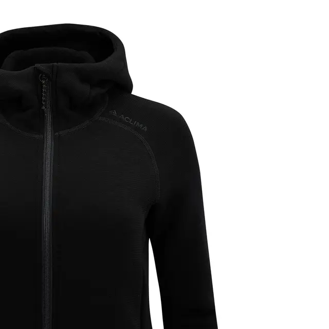 Hettejakke til dame S Aclima Fleecewool Hooded Jacket W S 123 