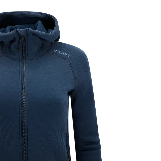 Hettejakke til dame Aclima Fleecewool Hooded Jacket W 485 