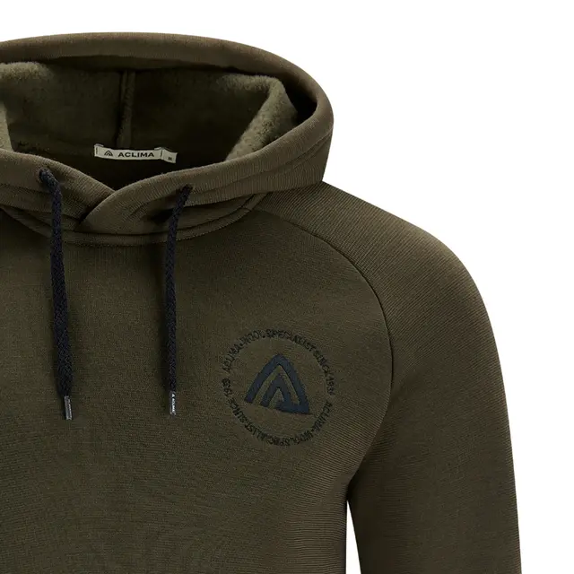 Hettegenser til herre XS Aclima Fleecewool Hoodie M XS 356 