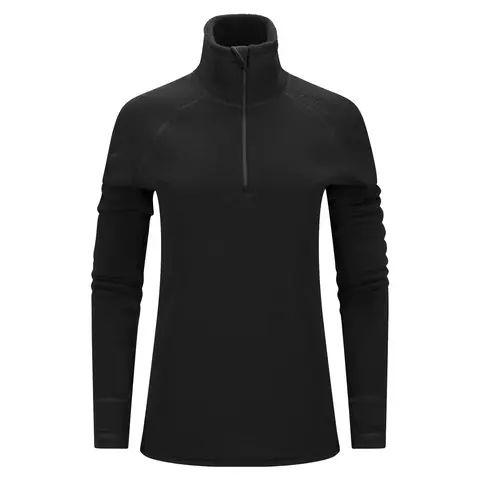 Genser til dame Aclima Fleecewool Polo Zip W 123