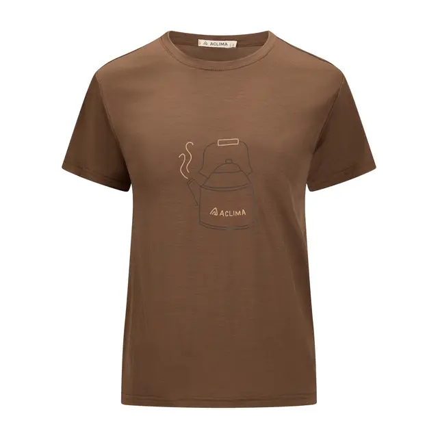 Skjorte til dame M Aclima Lightwool 140 Tee Kettle W M 311 