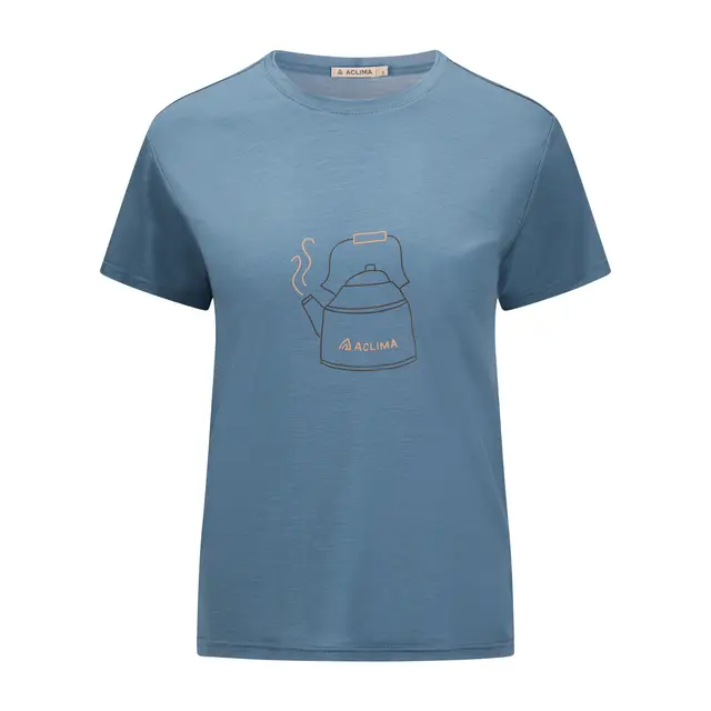 Skjorte til dame M Aclima Lightwool 140 Tee Kettle W M 473 