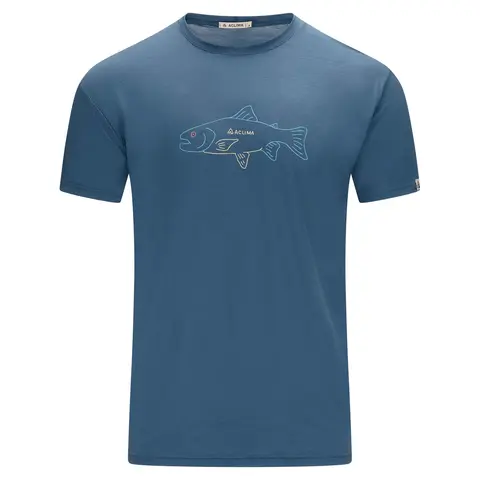 Skjorte til herre Aclima Lightwool 140 Tee Salmon M 473