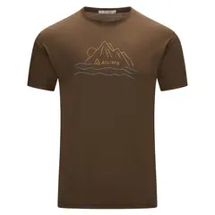 Skjorte til herre XS Aclima Lightwool 140 Tee Sunset M XS 311
