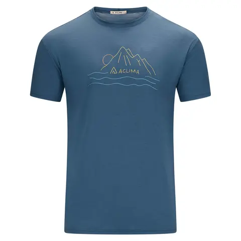 Skjorte til herre Aclima Lightwool 140 Tee Sunset M 473